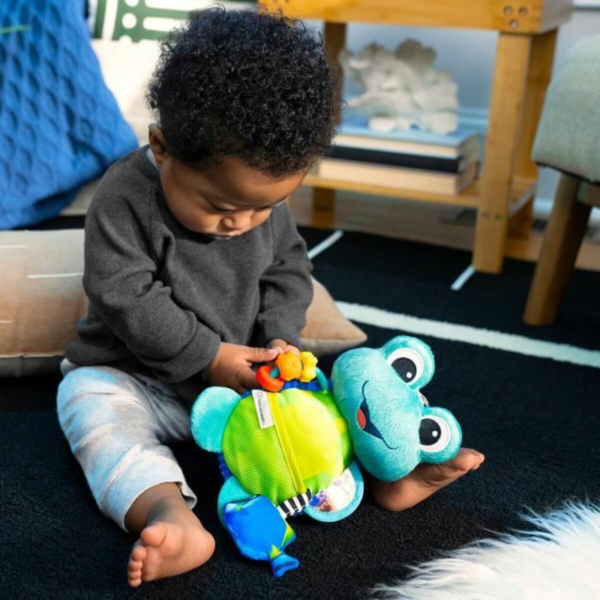 Activity Soft Toy for Babies Baby Einstein Ocean Explorers Neptune's White Plastic